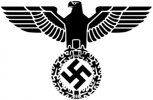 Герб нацистської Німеччини та емблема НСДАП